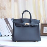 BIRKIN 25 TOGO K1 ROUGE GRENAT GHW-5558