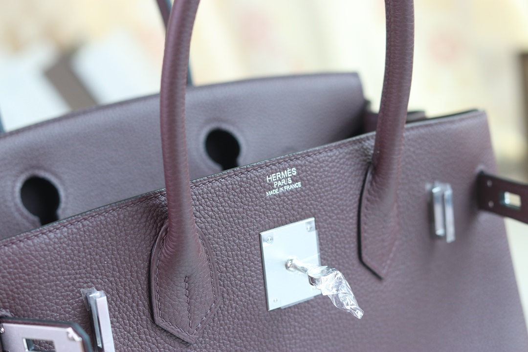 75 BLUE JEAN TOGO BIRKIN 30CM PHW-4332