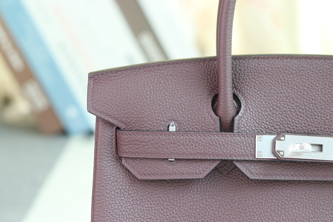 75 BLUE JEAN TOGO BIRKIN 30CM PHW-4332