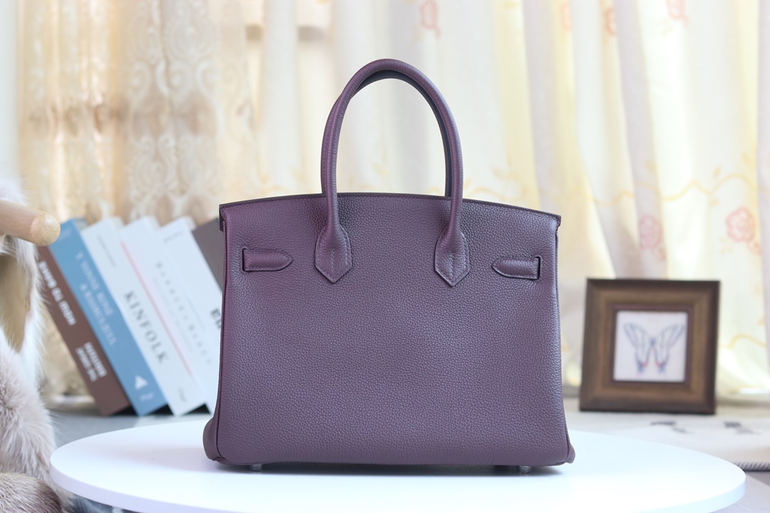 75 BLUE JEAN TOGO BIRKIN 30CM PHW-4332