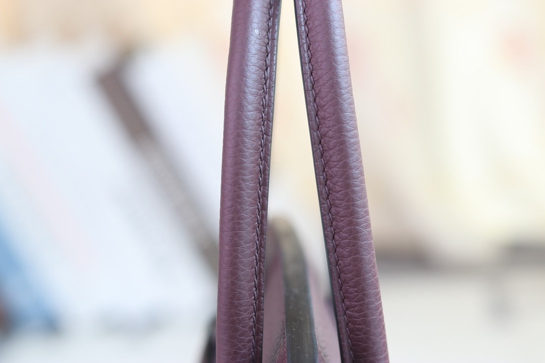 75 BLUE JEAN TOGO BIRKIN 30CM PHW-4332
