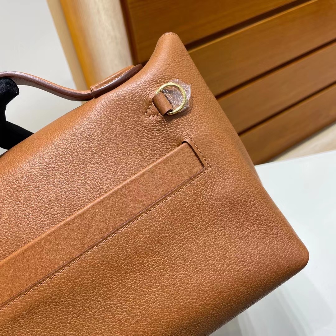 Hermes kelly 2424 Mini Touch Evercolor and Swift 37 Gold GHW