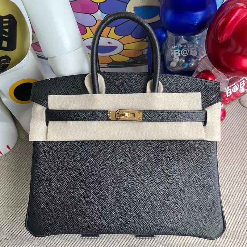 Birkin 25cm Togo 89 Noir Ghw