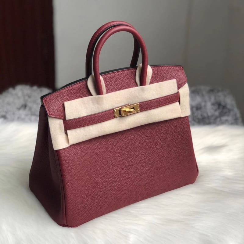 Birkin 25cm Togo 55 Rouge H GHW