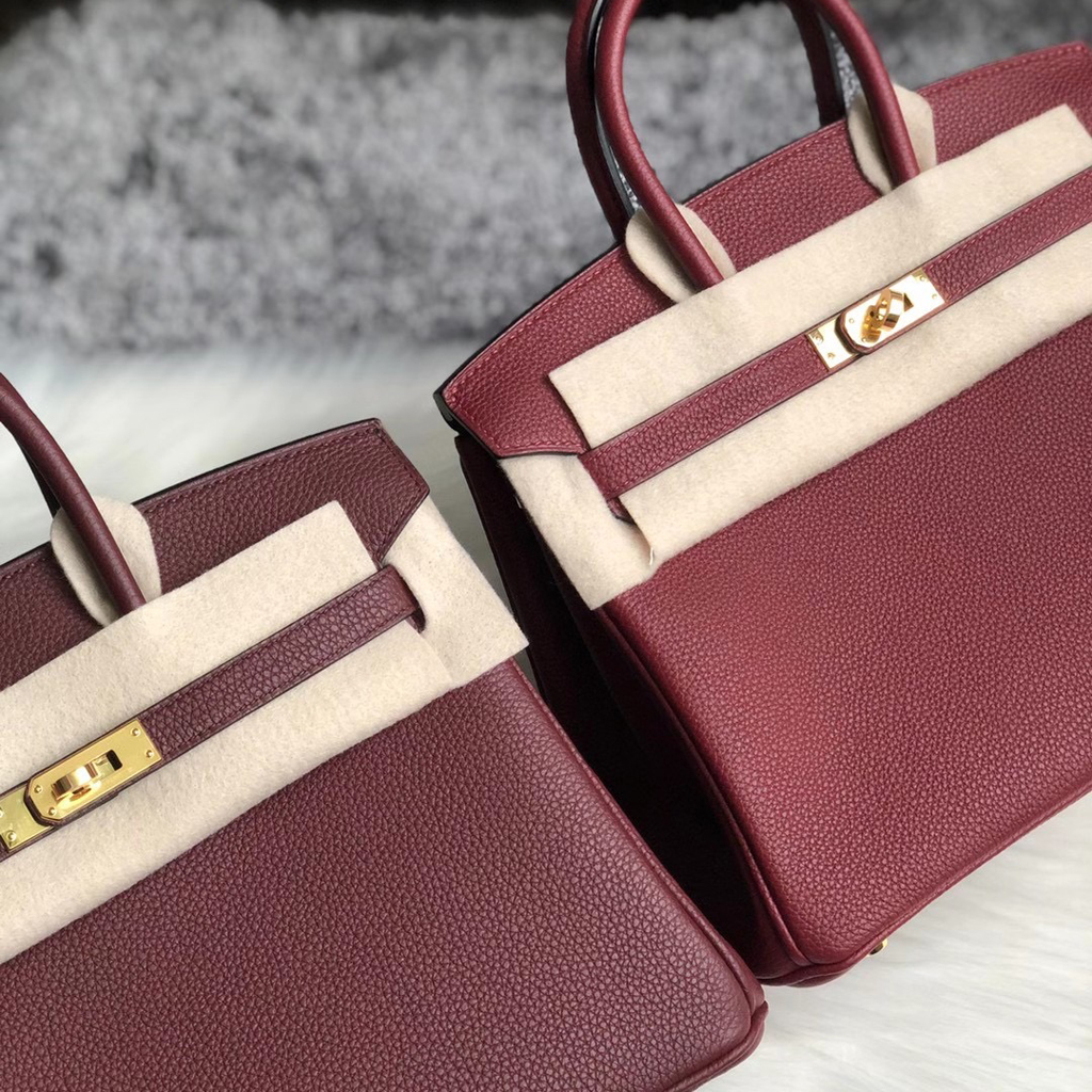 [ STOCK ] 10%OFF : Hermes Birkin 25cm Togo 55 Rouge H GHW