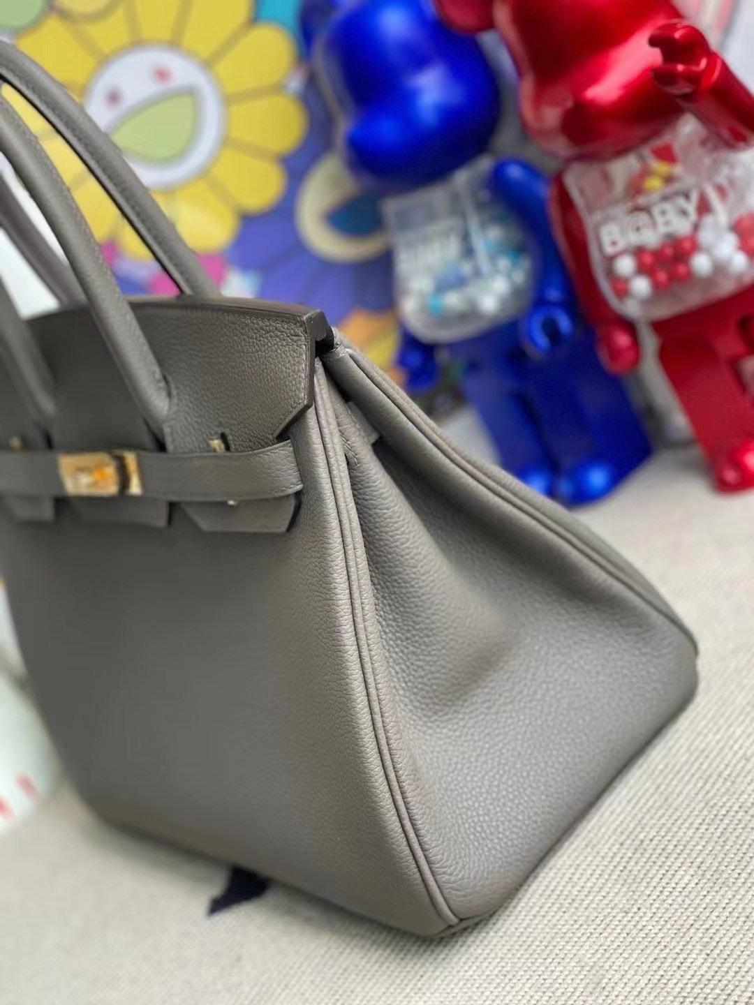 [ STOCK ] 10%OFF: BIRKIN30 8F ETAIN TOGO GHW HARDWARE