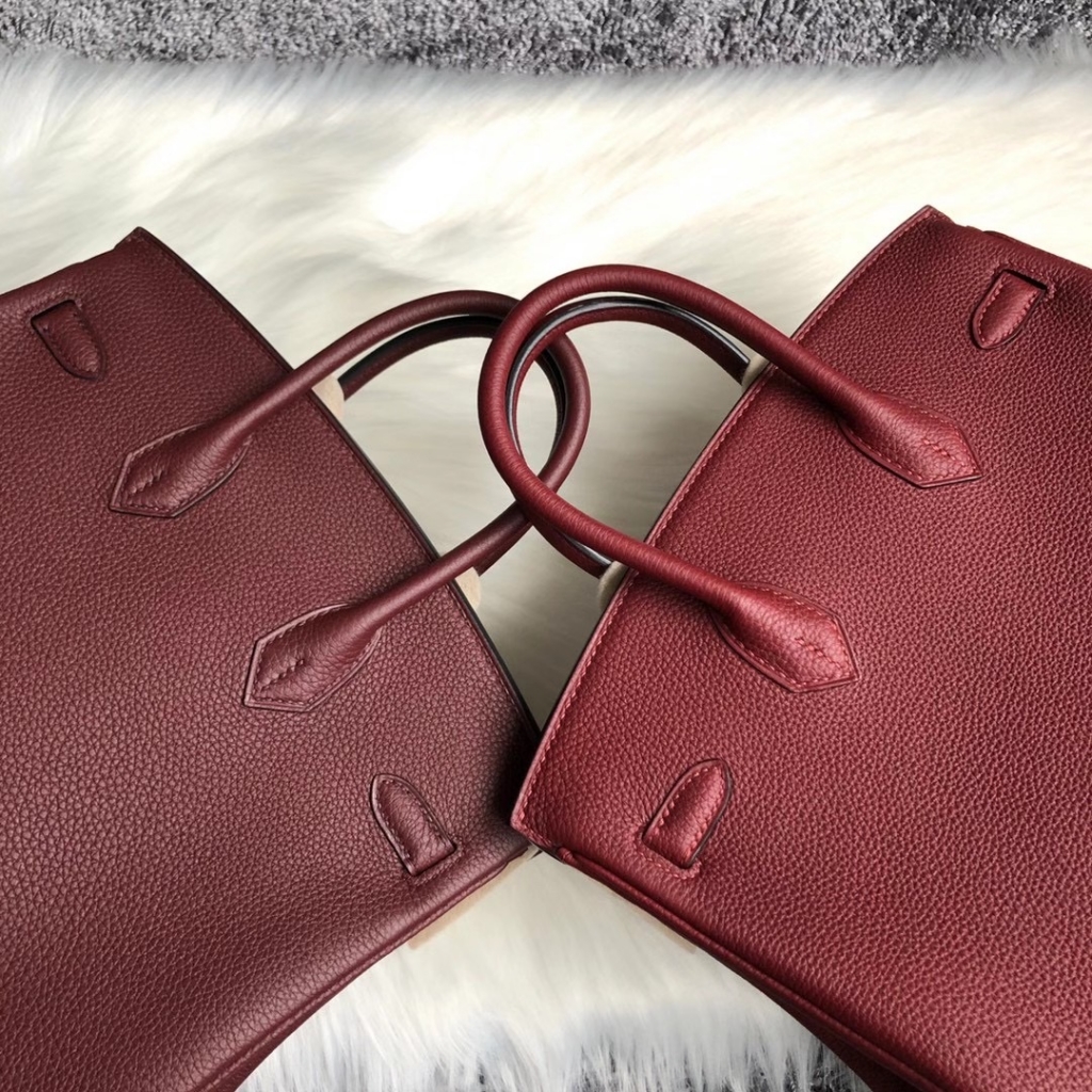 [ STOCK ] 10%OFF : Hermes Birkin 25cm Togo 55 Rouge H GHW