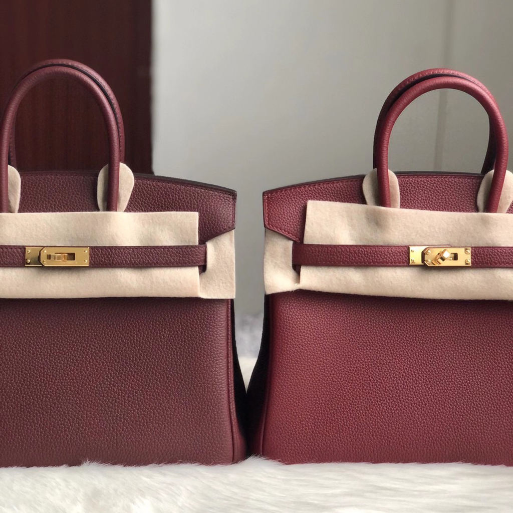 [ STOCK ] 10%OFF : Hermes Birkin 25cm Togo 55 Rouge H GHW