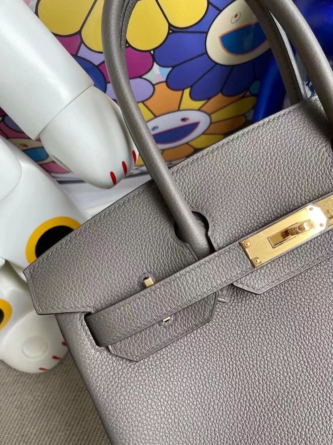 [ STOCK ] 10%OFF: BIRKIN30 8F ETAIN TOGO GHW HARDWARE