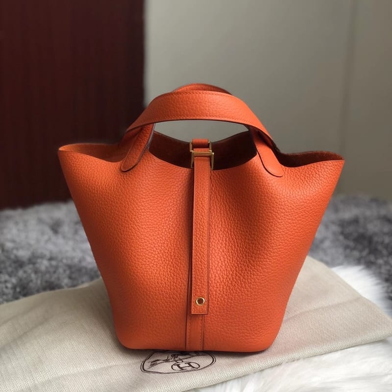 Hermes Picotin Lock 18 P9 Anemone  taurillon Clemence-2224