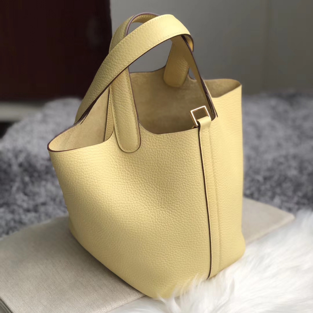 Picotin Lock 18cm 1Z Jaune Poussin 小鸡黄 Picotin Lock 18cm 1Z Jaune Poussin 小鸡黄
