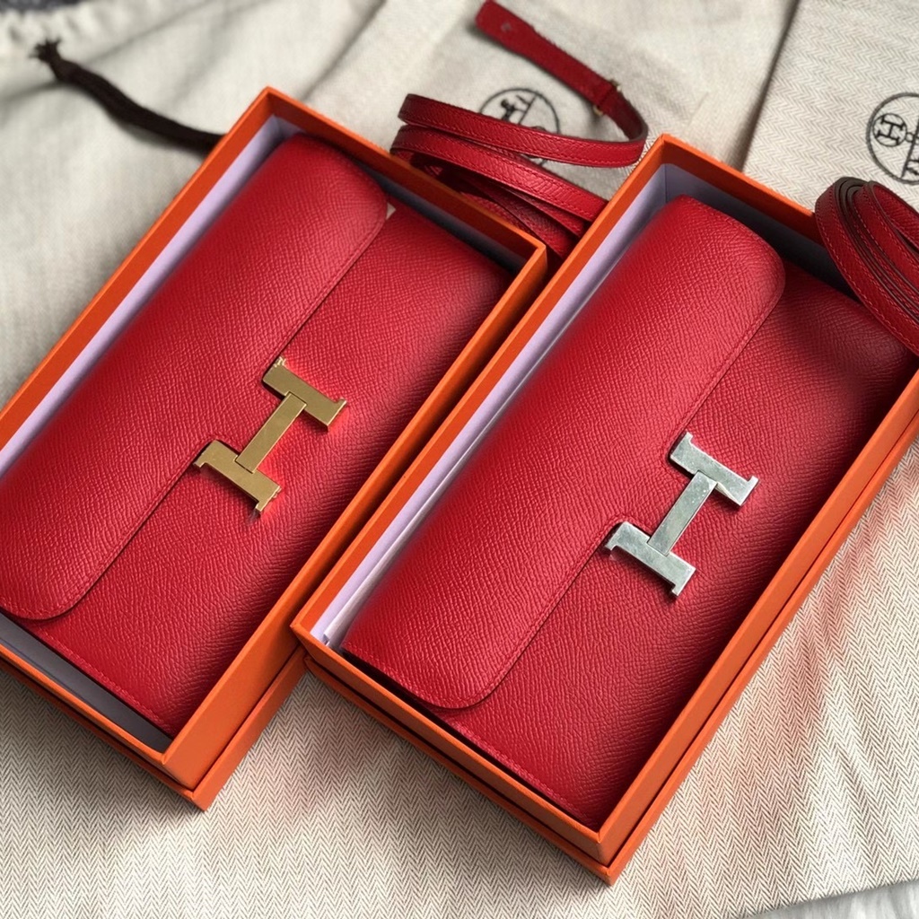 Hermes Constance WOC wallet to go Q5 Rose casaque Hermes Constance WOC wallet to go Q5 Rose casaque