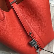 Hermes Picotin 18 Clemence 9R Lime-0537