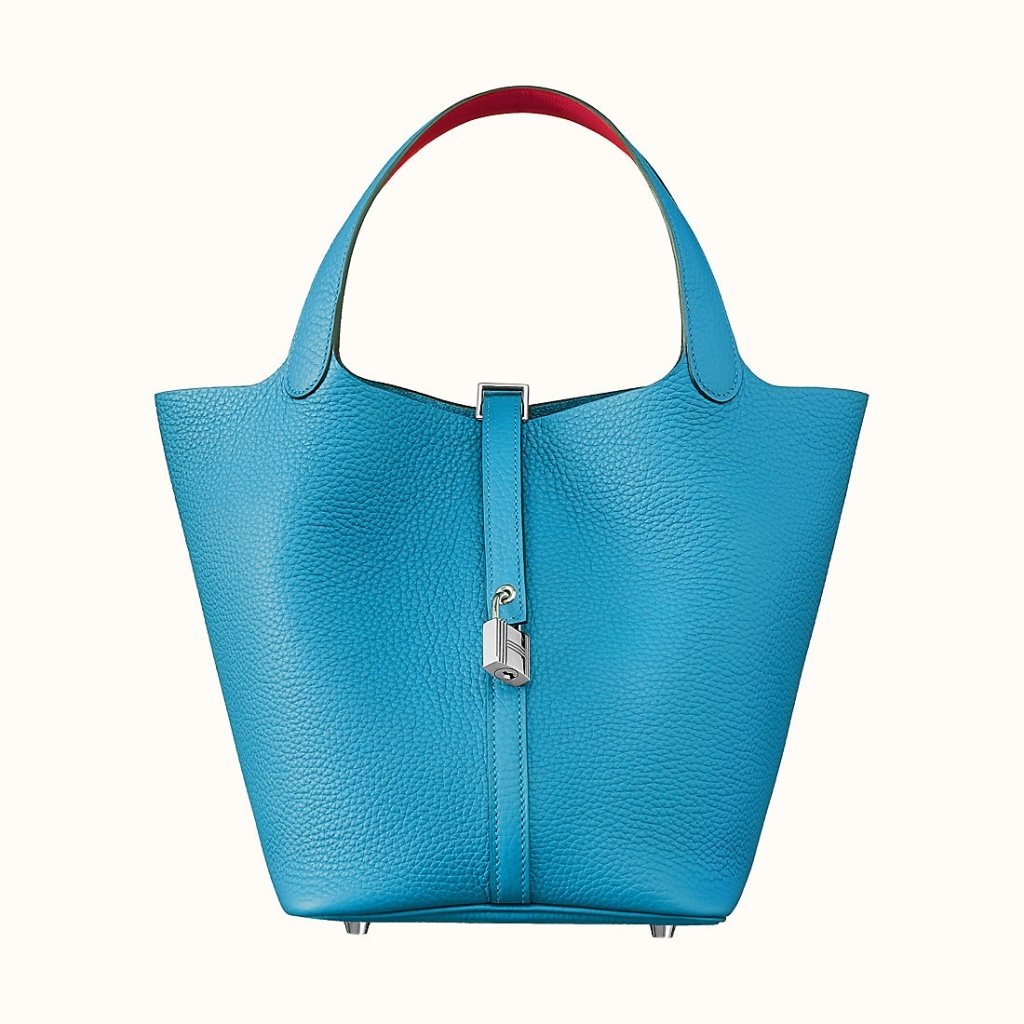 Hermes Picotin Lock 22 eclat bag taurillon Clemence leather Hermes Picotin Lock 22 eclat bag taurillon Clemence leather