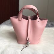 Hermes Picotin Lock 18cm 9D Amber-0826