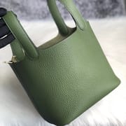 Hermes Picotin Lock 18cm 3I Vert Criquet Clemence-0075