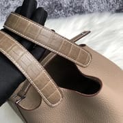 Hermes Picotin Lock 22cm Clemence Crocodile 18 Etoupe