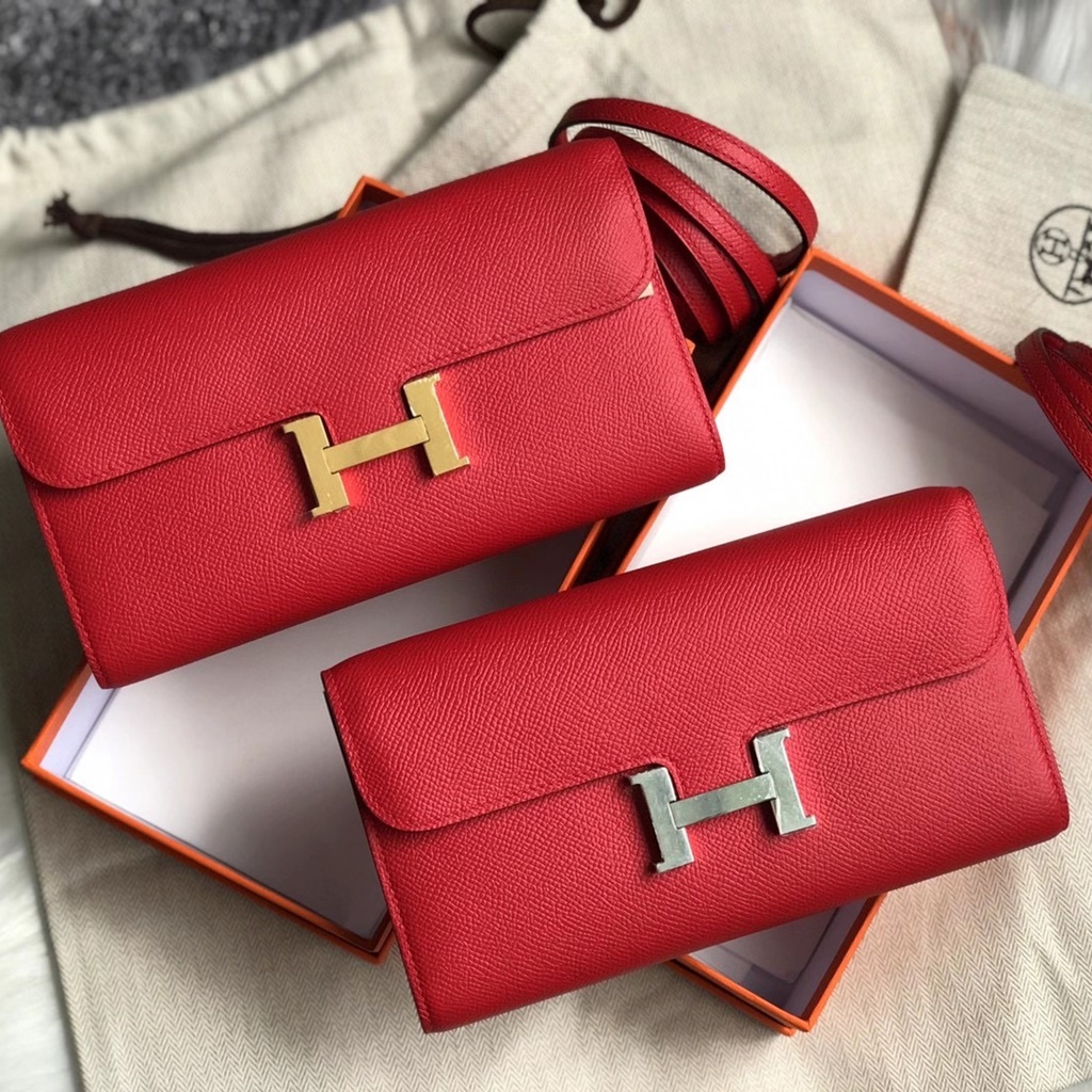 Hermes Constance WOC wallet to go Q5 Rose casaque Hermes Constance WOC wallet to go Q5 Rose casaque