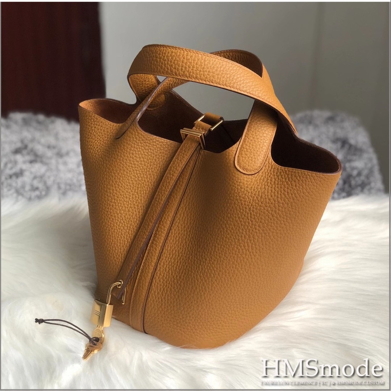 Hermes Picotin Lock 18 W0 Vert Bosphore-8950