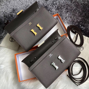 Hermes Constance WOC wallet to go Q5 Rose casaque-3042