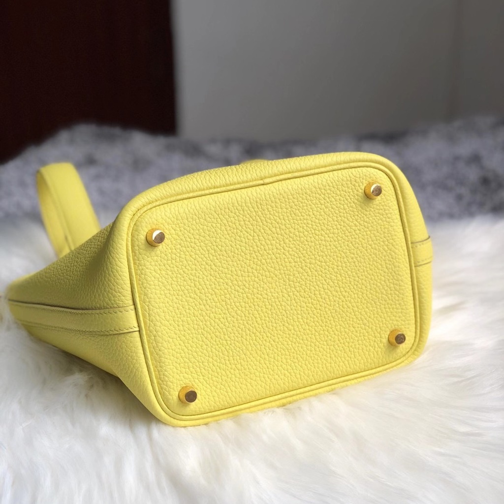 Hermes Picotin 18 Clemence 9R Lime