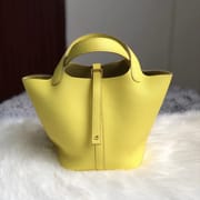 Hermes Picotin Lock 18 CCK1 Rouge Grenat  Clemence-7869-7968