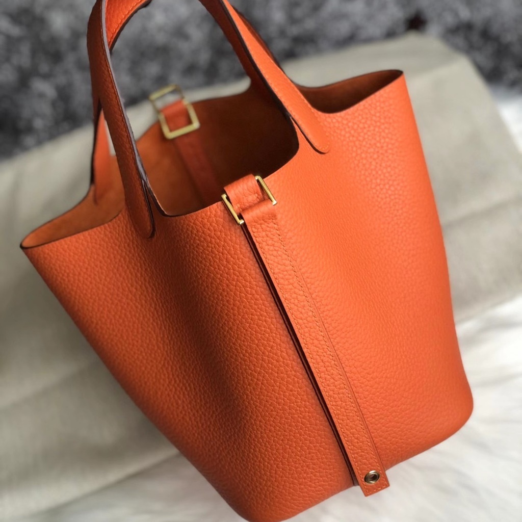 Hermes Picotin Lock 18 P9 Anemone  taurillon Clemence-2224