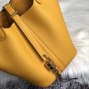 Hermes Picotin Lock 18cm CC81 Gris Tourterelle-0470