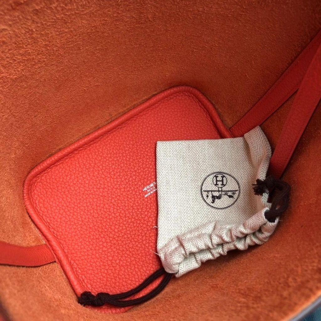 Hermes Picotin 18 Clemence 9R Lime-0537