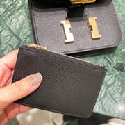 Hermes Slim Constance 89 Noir GHW-0494