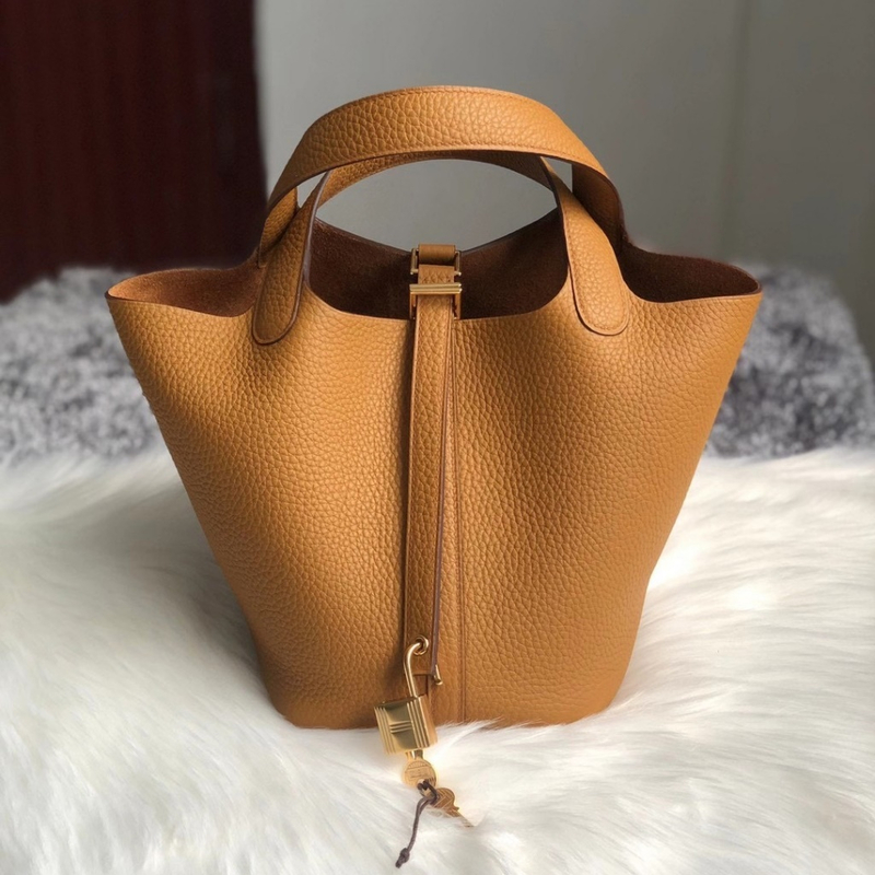 Hermes Picotin Lock 18 W0 Vert Bosphore-8950