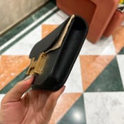 Hermes Slim Constance 89 Noir GHW-0494
