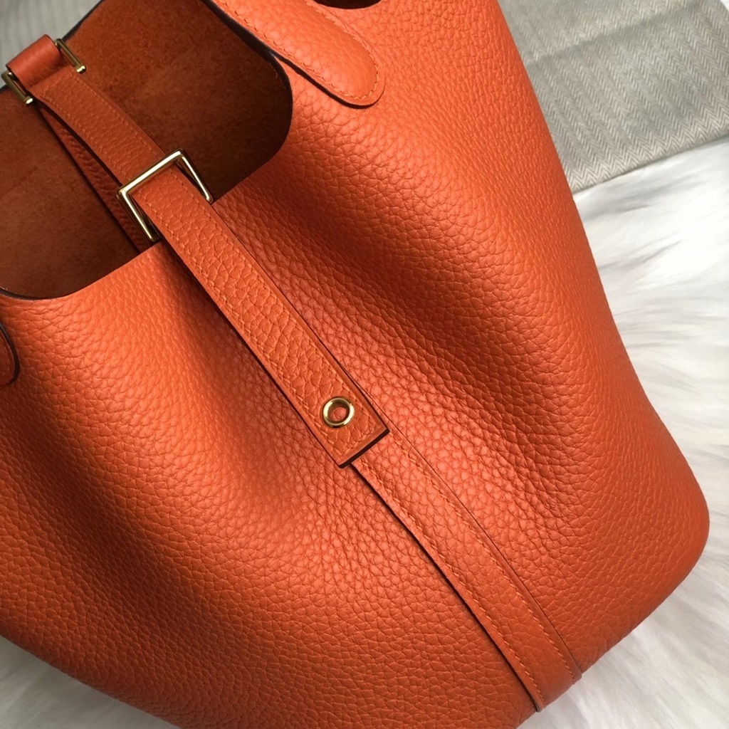 Hermes Picotin Lock 18 P9 Anemone  taurillon Clemence-2224