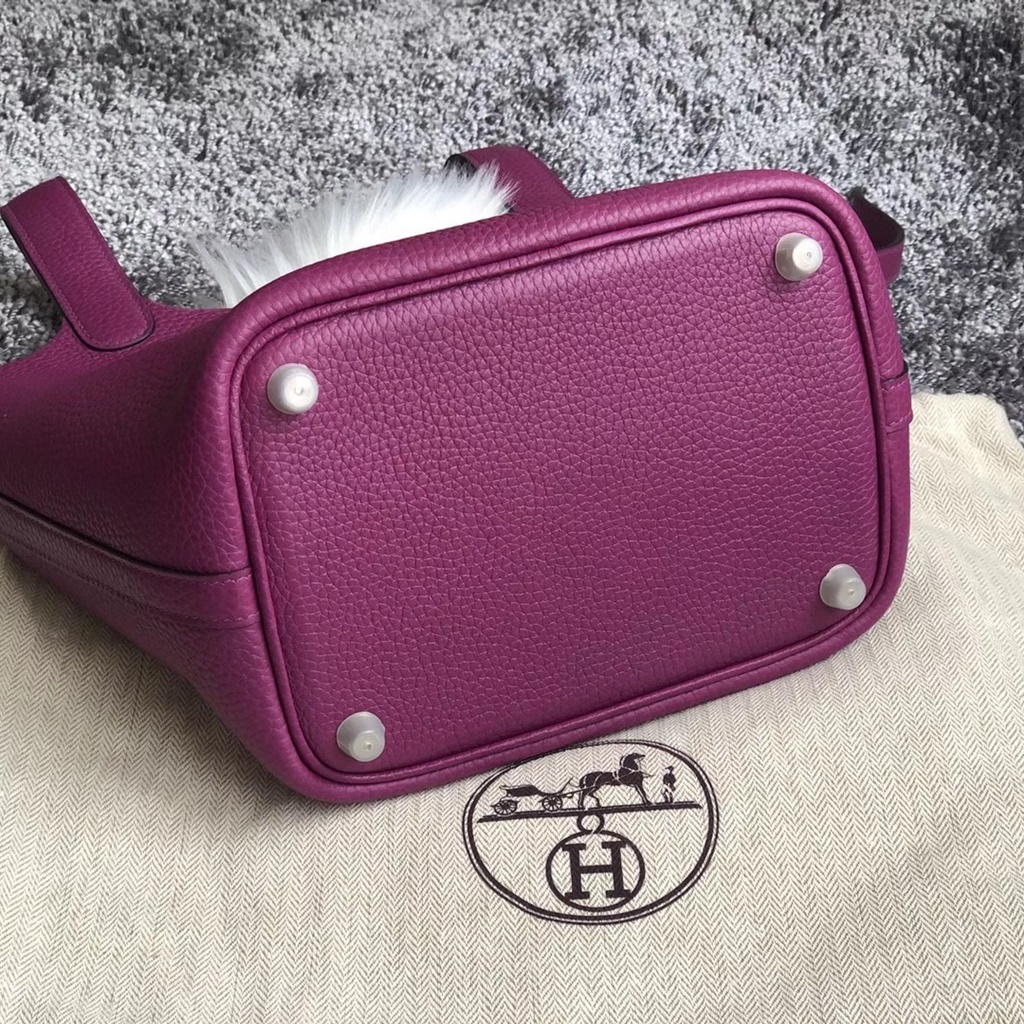 Hermes Picotin Lock 18 P9 Anemone taurillon Clemence Hermes Picotin Lock 18 P9 Anemone taurillon Clemence