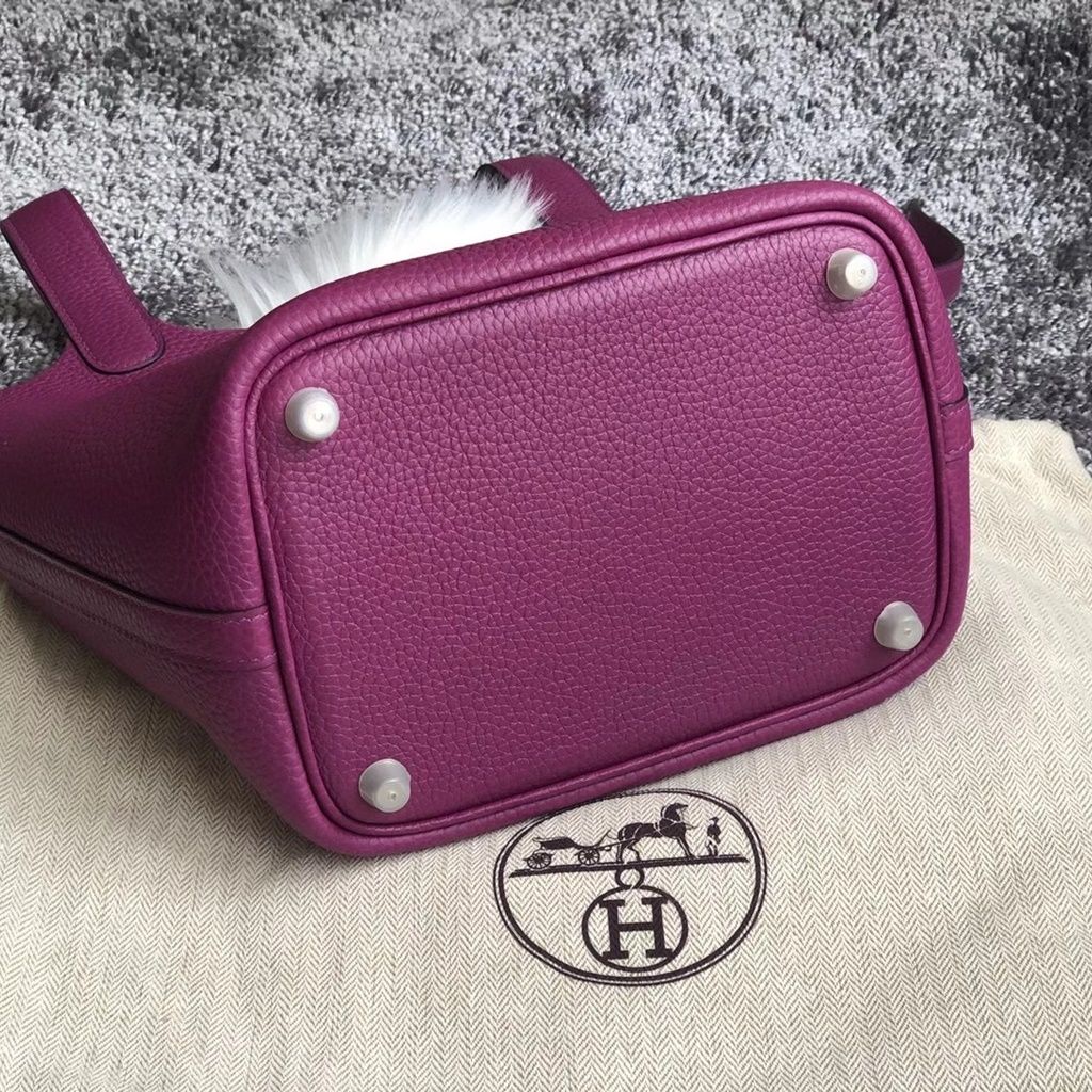 Hermes Picotin Lock 18 Touch CK73  Blue sapphire Aan Matte Alligator Crocodile-1772