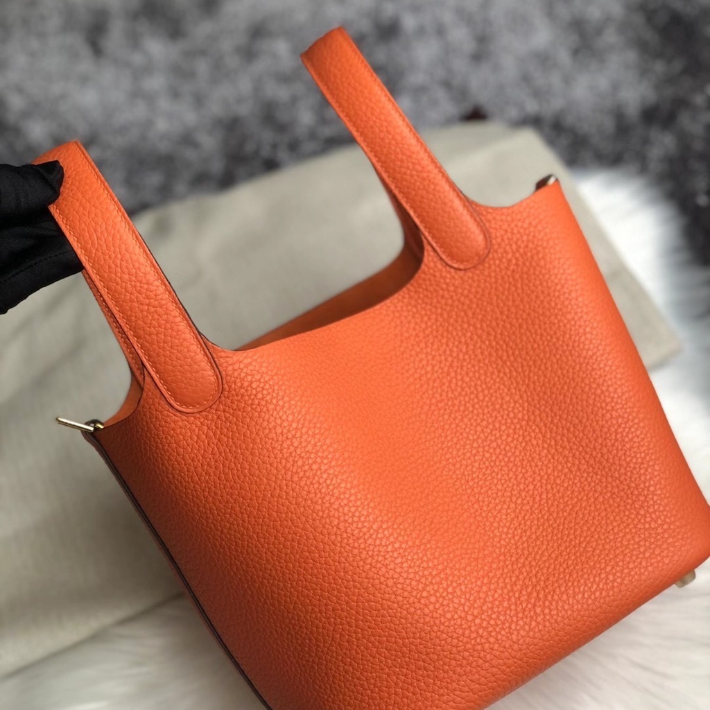 Hermes Picotin Lock 18 P9 Anemone  taurillon Clemence-2224