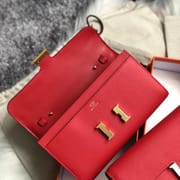 Hermes Constance long wallet 3I Vert Criquet-2824