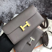 Hermes Constance WOC wallet to go Q5 Rose casaque-3042