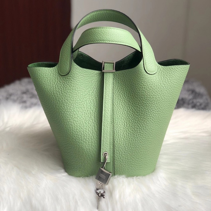 Hermes Picotin Lock 18 2S Seasme  Clemence-9334