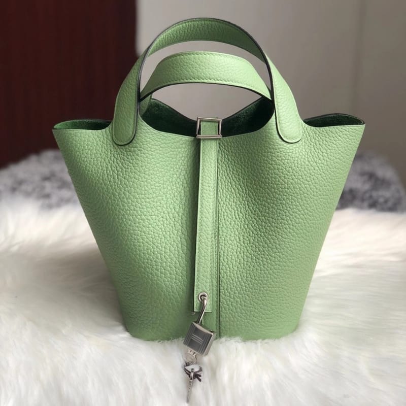 Hermes Picotin Lock 18 2S Seasme  Clemence-9334