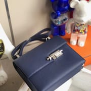 Hermes Verrou 21cm Box CK89 Noir PHW-8140