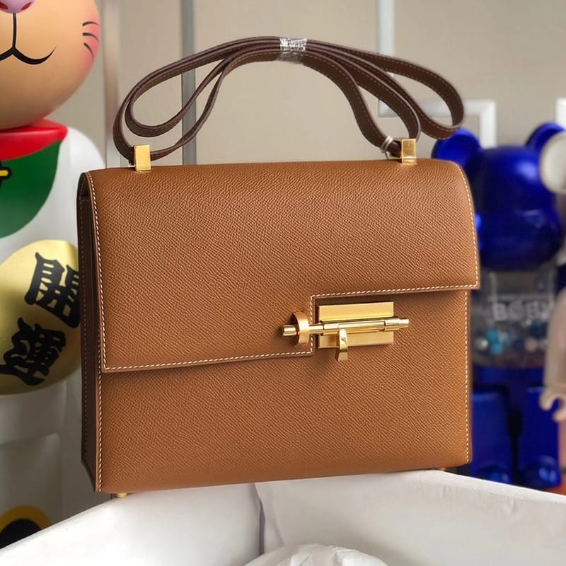 Verrou 21cm  Epsom 37 Gold