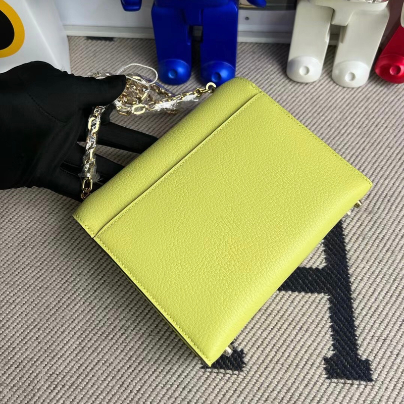 Verrou mini 18cm cherve 9o Jaune de naples GHW/PHW-4640
