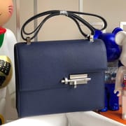 Hermes Verrou 21cm Box CK89 Noir PHW-8140