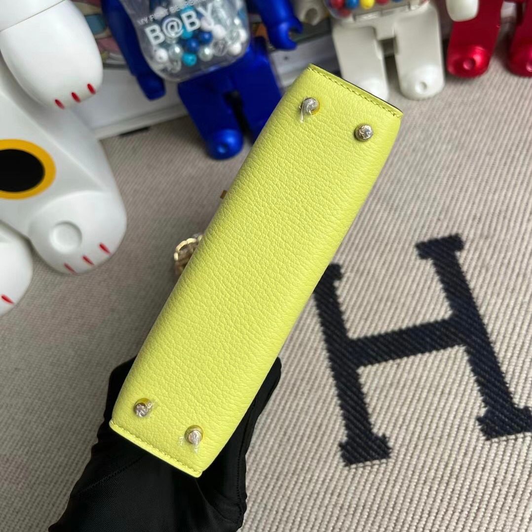 Verrou mini 18cm cherve 9o Jaune de naples GHW/PHW-4640