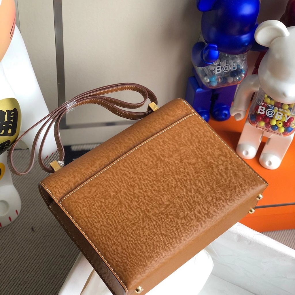 Hermes Verrou 21cm Box CK89 Noir PHW-8140-8395