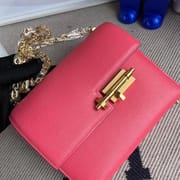 Hermes Bag price and pictures Verrou 17.5cm Chevre Mysore Gold hardware-5631