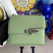 Hermes Verrou 17 cm Chevre Mysore S3 Rouge de coeur  I6 Rose Extrême-2752