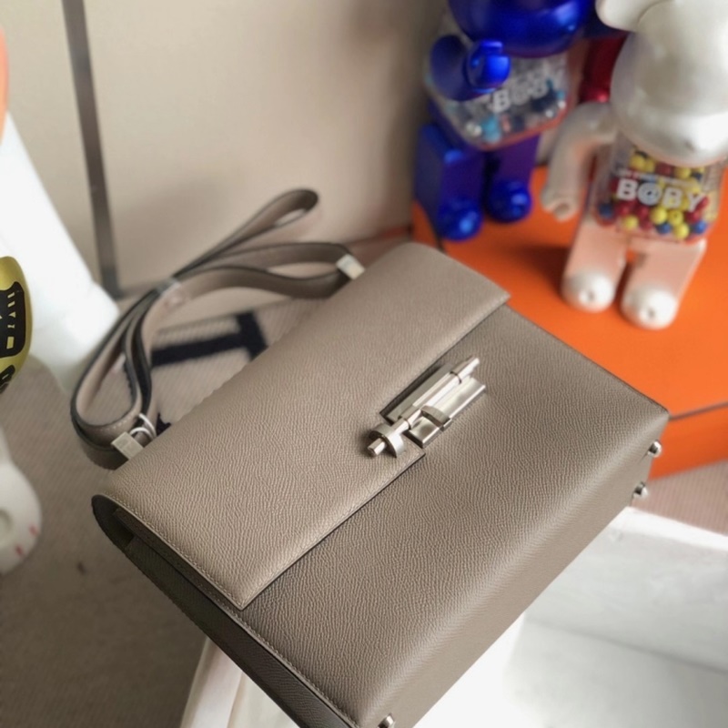 Hermes Verrou 21cm 37 Gold  Epsom-8713