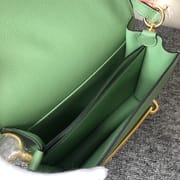 Hermès Roulis 23 price Pure white Matte Alligator Crocodile-0256
